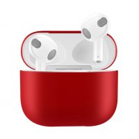 Szilikon tok Airpods 3-hoz - Piros