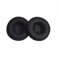 Csere fülpárnák JBL Tune 450, 450BT, 460BT, 500BT, 600, 600BT, 600BTNC, 660NC, JR300BT fejhallgatókhoz - Fekete, rögzítőmechanizmus nélkül