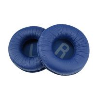Csere fülpárnák JBL Tune 450, 450BT, 460BT, 500BT, 600, 600BT, 600BTNC, 660NC, JR300BT fejhallgatókhoz - Kék, rögzítőmechanizmus nélkül