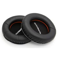 Csere fülpárnák SteelSeries Siberia 100 és 150 fejhallgatókhoz - Fekete, bőr