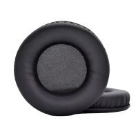 Csere fülpárnák Audio Technica ATH-A500X, A550Z, A900X, A990Z fejhallgatókhoz - Fekete, bőr