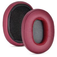 Cserélhető fülpárnák SkullCandy Hesh 3.0 és Crusher fejhallgatókhoz - Burgundy, bőr