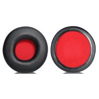 Csere fülpárnák Sony MDR-ZX600 vezeték nélküli fejhallgatóhoz - Fekete, piros belsővel