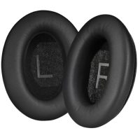 Csere fülpárnák Bose QuietComfort 45 fejhallgatókhoz - Fekete, bőr