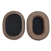 Csere fülkagylók Audio Technica ATH-M30, M40X, M50, M50S és M50X fejhallgatókhoz - Barna, bőr
