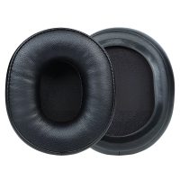 Csere fülkagylók Audio Technica ATH-M60X modellekhez - Fekete, bőr
