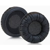 Csere fülpárnák Sennheiser PX100, PX200, PMX200, UE3000 és UE3500 fejhallgatókhoz - Fekete, bőr