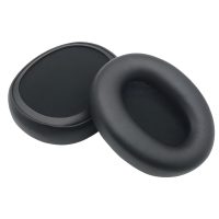 Csere fülpárnák SkullCandy Crusher ANC 2 fejhallgatókhoz - Fekete, bőr