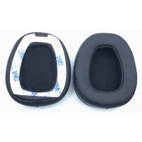 Csere fülpárnák SkullCandy Crusher Wireless 2.0 fejhallgatókhoz - Fekete, bőr