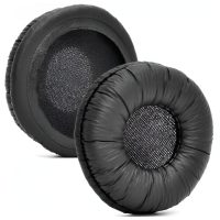 Csere fülpárnák Logitech 960 USB fejhallgatókhoz - Fekete, bőr