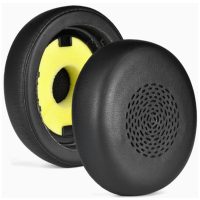Csere fülpárnák Jabra Evolve 2 75 fejhallgatóhoz - Fekete, bőr