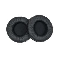 Csere fülpárnák Sony MDR-V55 vezeték nélküli fejhallgatóhoz - Fekete, piros belsővel