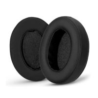Csere fülpárnák Pioneer SE-M521, SE-M531, SE-M555V fejhallgatóhoz - Fekete, bőr