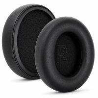 Razer Kraken V4, V4X, V4 Pro fülhallgatókhoz való csere fülpárnák - fényes fekete, bőr