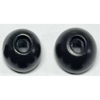 Airpods Pro / Pro 2 pótfülek, S-es méret - Fekete, memóriahab