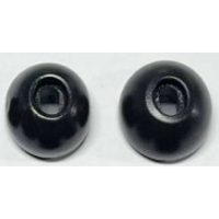 Airpods Pro / Pro 2 pótfülek, M-es méret - Fekete, memóriahab