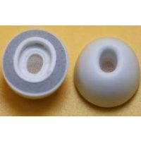 Airpods Pro / Pro 2 pótfülek, L-es méret - Fehér és szürke, szilikon és memóriahab