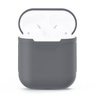 Szilikon tok Airpodshoz - Szürke