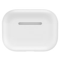 Szilikon tok Airpods Pro-hoz - Fehér