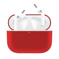 Szilikon tok Airpods Pro-hoz - Piros