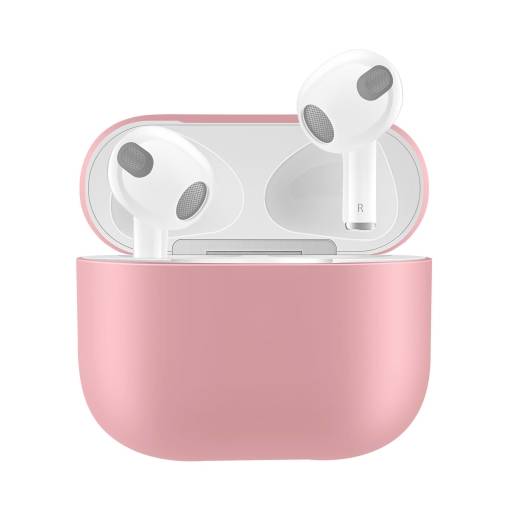 Foto - Szilikon tok Airpods 3-hoz - Rózsaszín