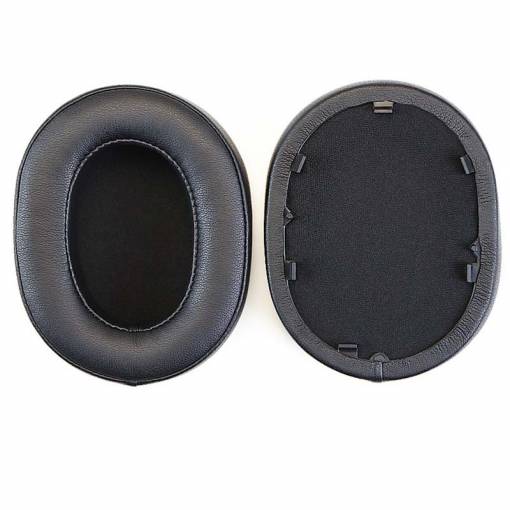 Foto - Csere fülpárna Sony WH-1000XM5 fejhallgatóhoz - Fekete, bőr