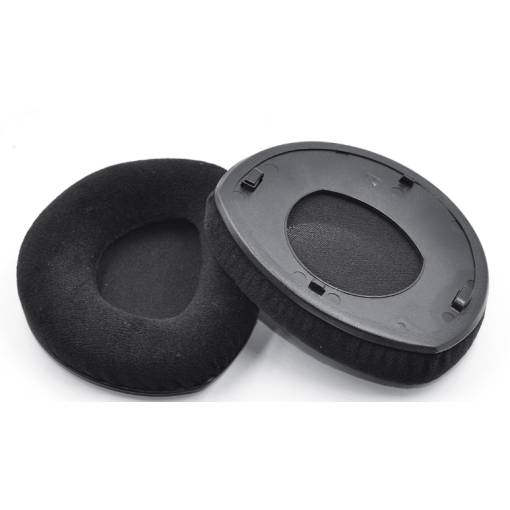 Foto - Csere fülpárnák Sennheiser HDR160, 170, 180 és RS160, 170, 180 fejhallgatókhoz - Fekete, velúr