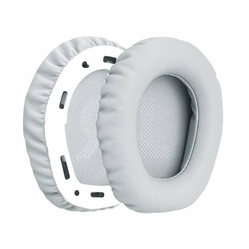 Foto - Csere fülpárnák JBL Quantum 100 fejhallgatóhoz - Világosszürke, bőr