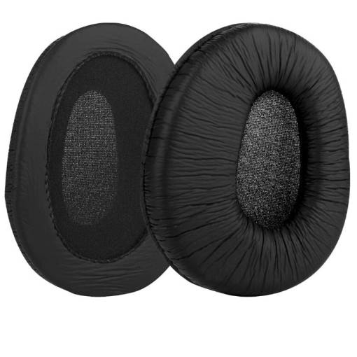 Foto - Csere fülpárnák Sony MDR-Z600, Z900, V600, V900, V900HD, 7509, 7509HD fejhallgatókhoz - Fekete, bőr