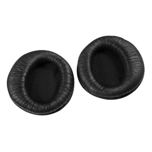 Foto - Csere fülpárnák Sony MDR-RF985RK, RF970RK, RF960R, RF925RK, RF860RK, RF6500 és DS6500 fejhallgatókhoz - Fényes fekete, bőr