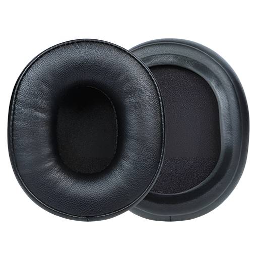 Foto - Csere fülkagylók Audio Technica ATH-M60X modellekhez - Fekete, bőr