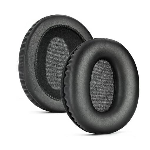 Foto - Csere fülkagylók Audiotechnica ANC500BT modellekhez - Fekete, bőr