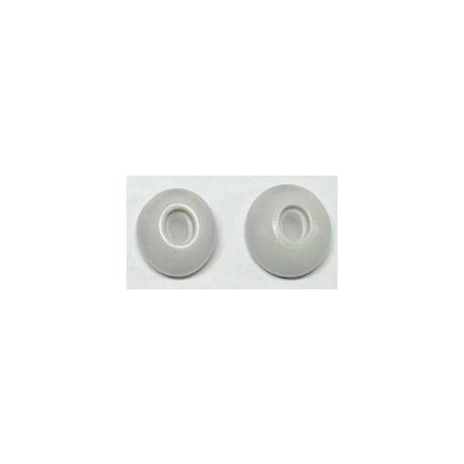 Foto - Airpods Pro / Pro 2 pótfülek, S-es méret - Fehér, memóriahab