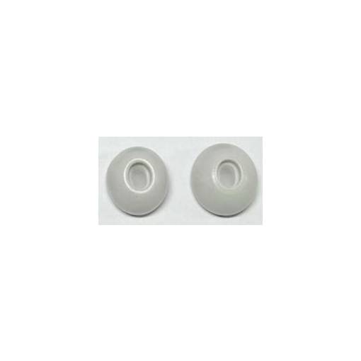 Foto - Airpods Pro / Pro pótok, L-es méret - Fehér, memóriahab