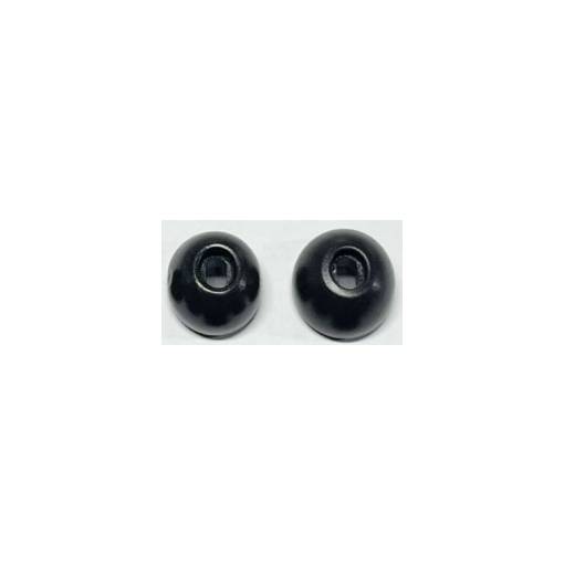 Foto - Airpods Pro / Pro 2 pótfülek, S-es méret - Fekete, memóriahab