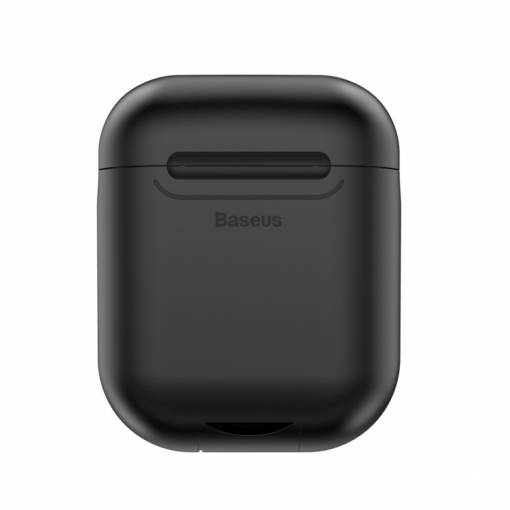 Foto - BASEUS vezeték nélküli töltésű Airpods tok - Fekete