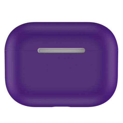 Foto - Szilikon tok Airpods Pro-hoz - Sötétlila