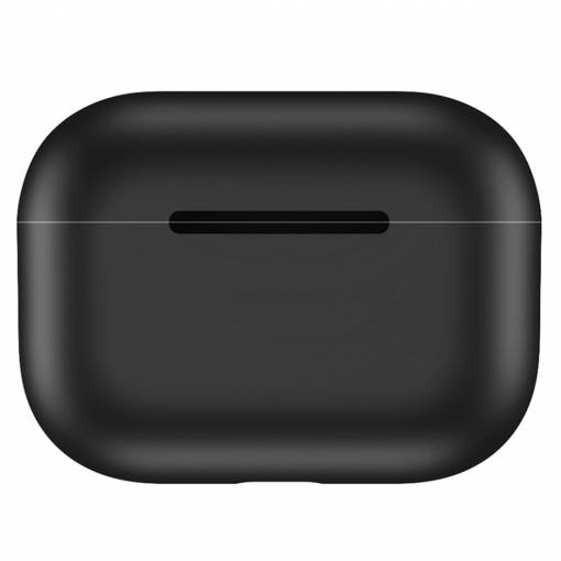 Foto - Szilikon tok Airpods Pro-hoz - Fekete
