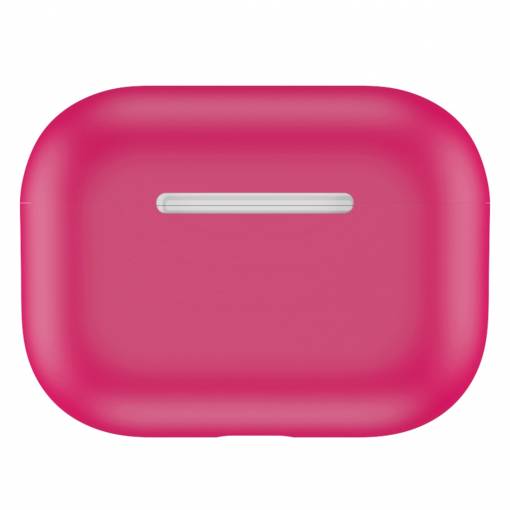 Foto - Szilikon tok Airpods Pro-hoz - Sötétrózsaszín