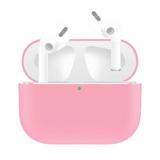Foto - Szilikon tok Airpods Pro-hoz - Rózsaszín