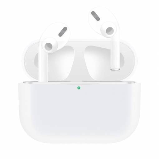 Foto - Szilikon tok Airpods Pro-hoz - Fehér